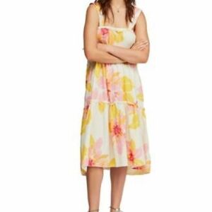 Free People moonshine floral dress size small